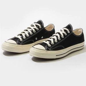 Converse Chuck Taylor 70 Unisex Black low in size 5/7